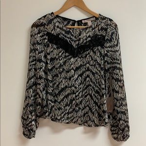 Brand New Forever 21 Flounce Top!